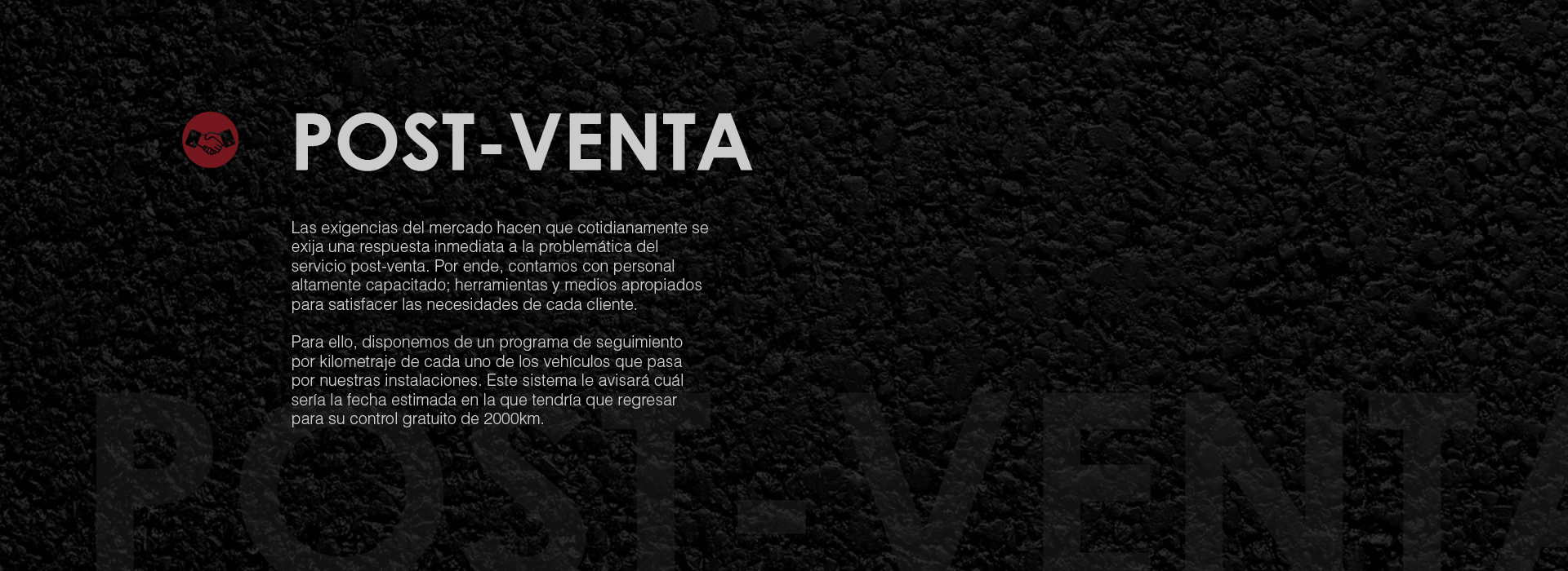 Post-Venta